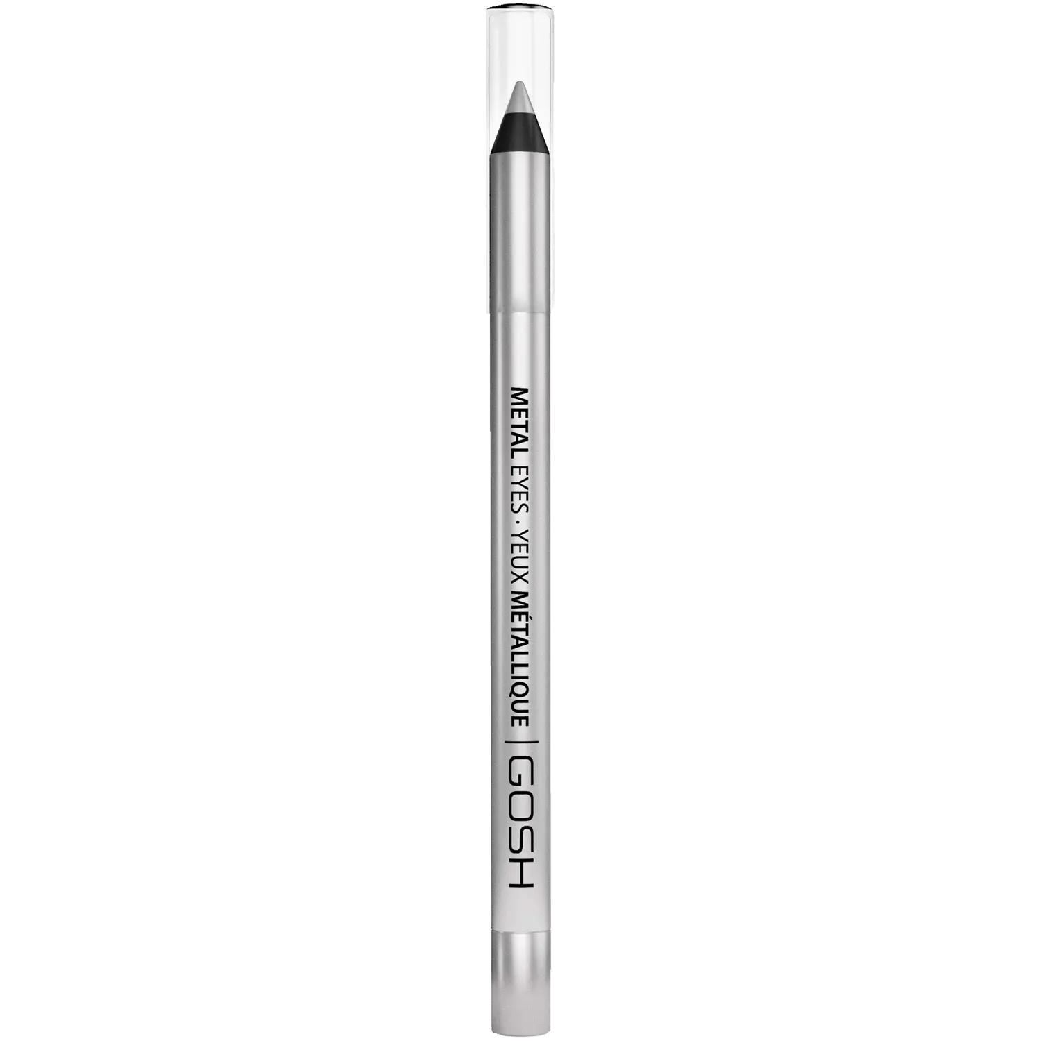 

Gosh Metaliczna Водостойкий карандаш для глаз Silver Stone 004, 1 г