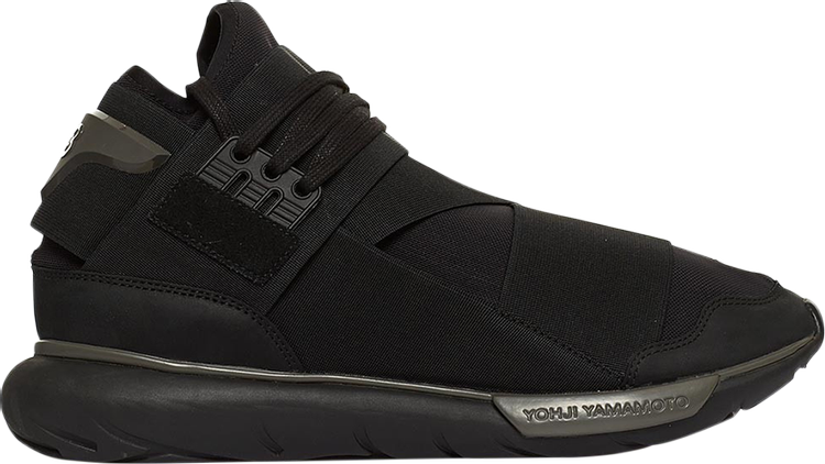 Мужские кроссовки Adidas Y-3 Qasa High, черный цена и фото