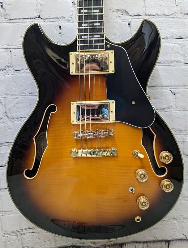 

Электрогитара Ibanez John Scofield JSM10VYS, Vintage Yellow Sunburst, 8,0 фунтов