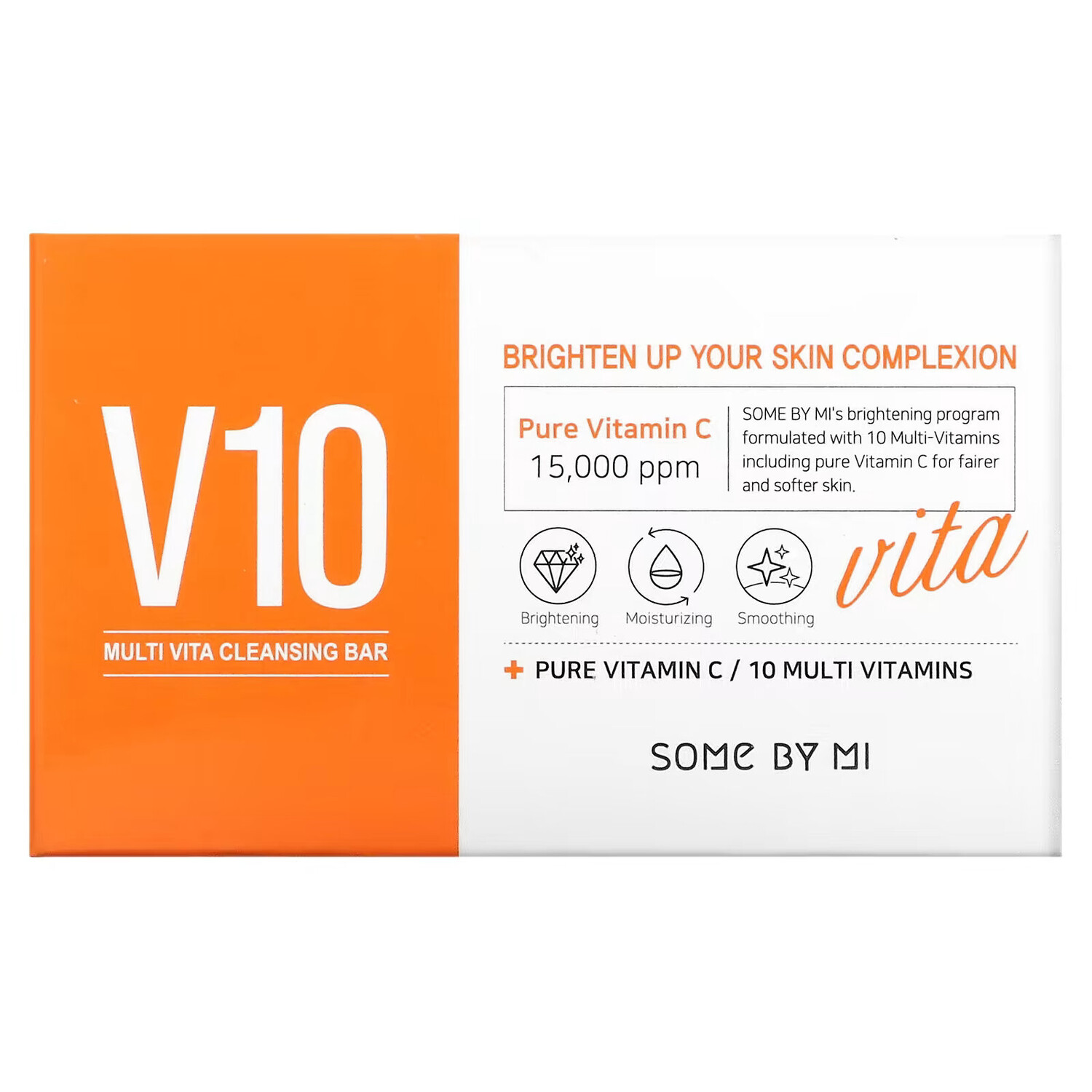 

Some By Mi, Очищающее мыло V10 Multi Vita, 106 г