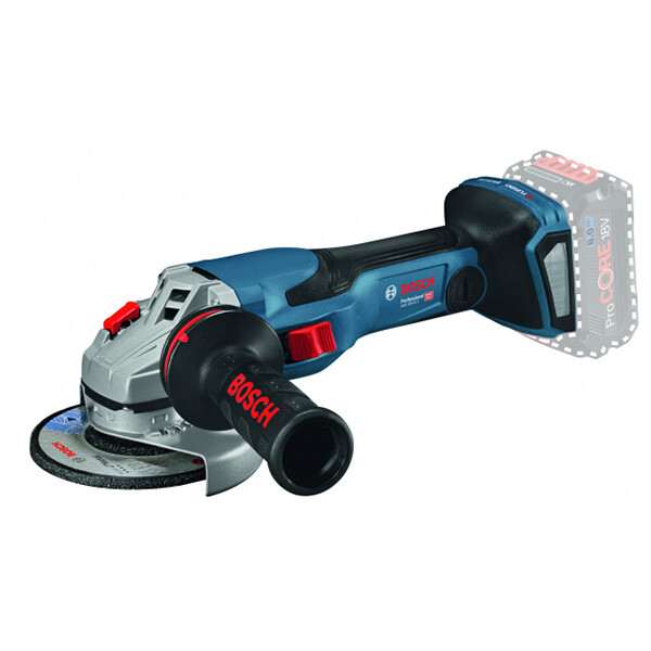 

Аккумуляторная угловая шлифовальная машина BOSCH GWS 18V-15 C (без З/У, без аккумулятора), синий