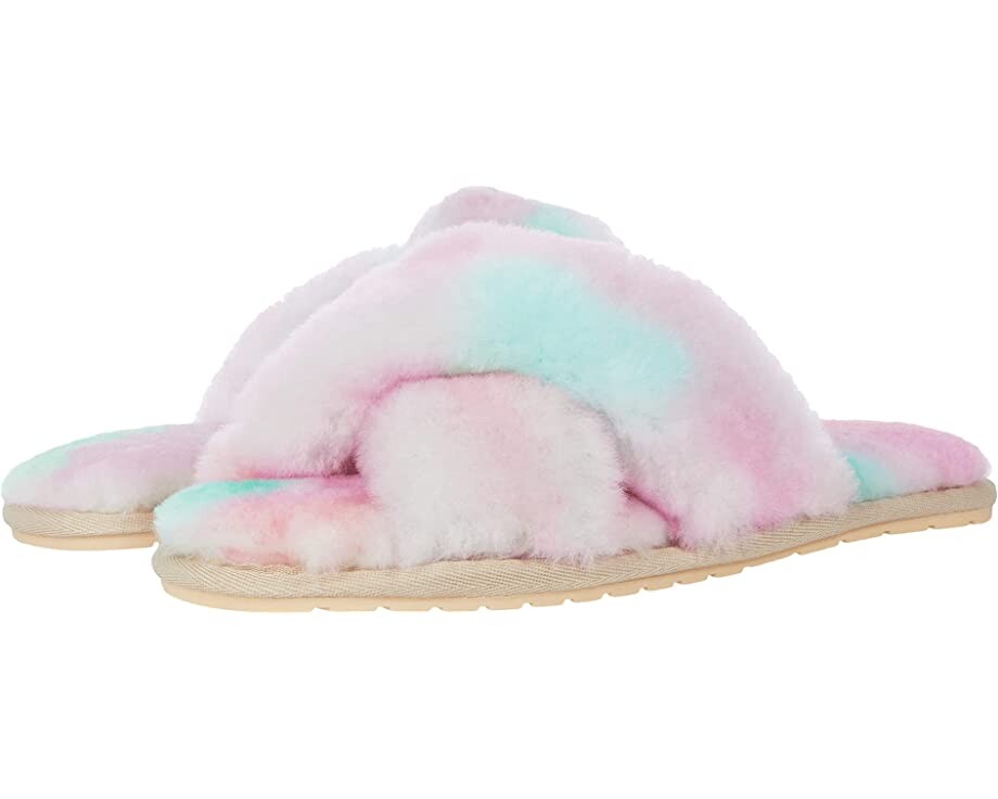 

Слипперы Mayberry Tie-Dye EMU Australia, фея флосс