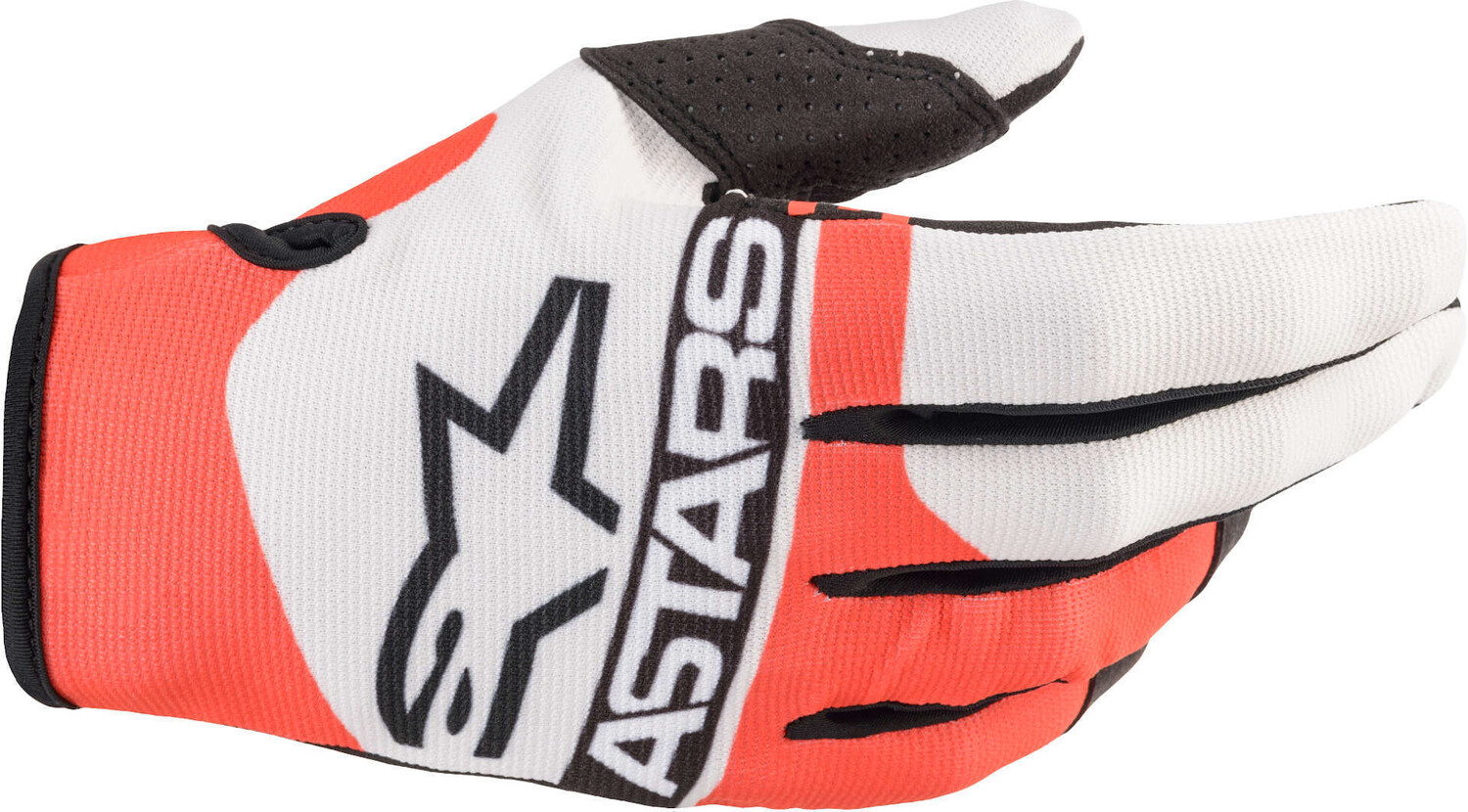 цена Перчатки для мотокросса Alpinestars Radar 22, белый/красный/синий