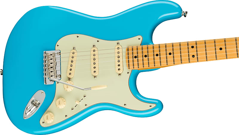 2022 Fender American Professional II Stratocaster Майами Блю American Professional II Stratocaster Miami Blue