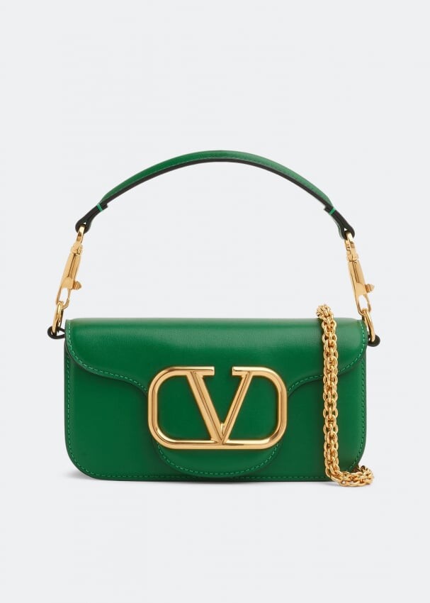 

Сумка VALENTINO GARAVANI Locò small shoulder bag, зеленый