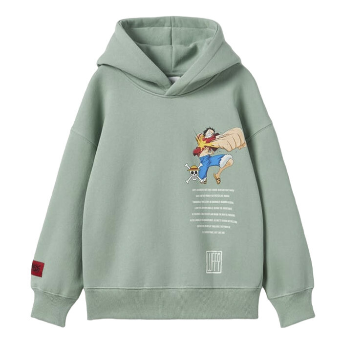 

Худи Zara Kids One Piece, зеленый