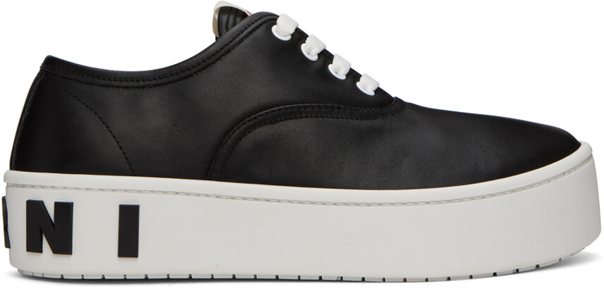 

Черные кроссовки Paw Marni