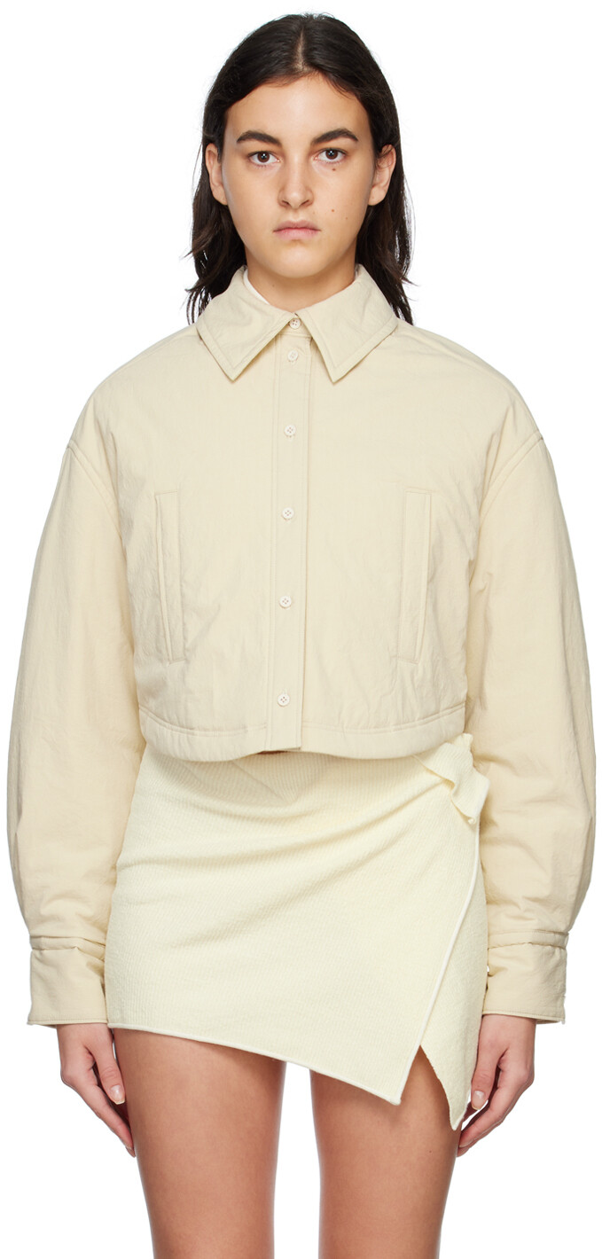 

Бежевая куртка Le Papier 'La Chemise Arnesi' Jacquemus, Бежевый