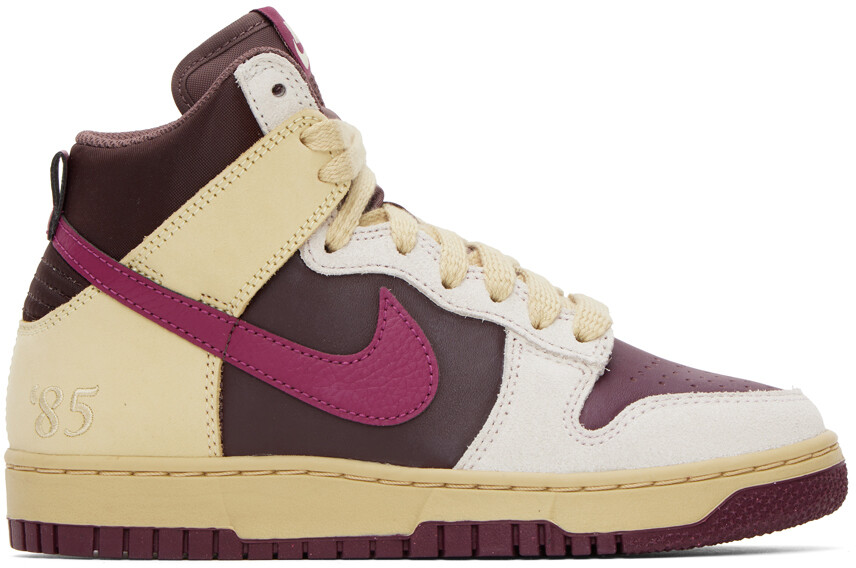 

Высокие кроссовки Dunk 1985 Off-White и Burgundy Nike