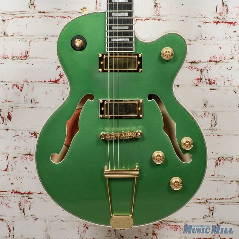 

Epiphone Uptown Kat ES — изумрудно-зеленый металлик x3498