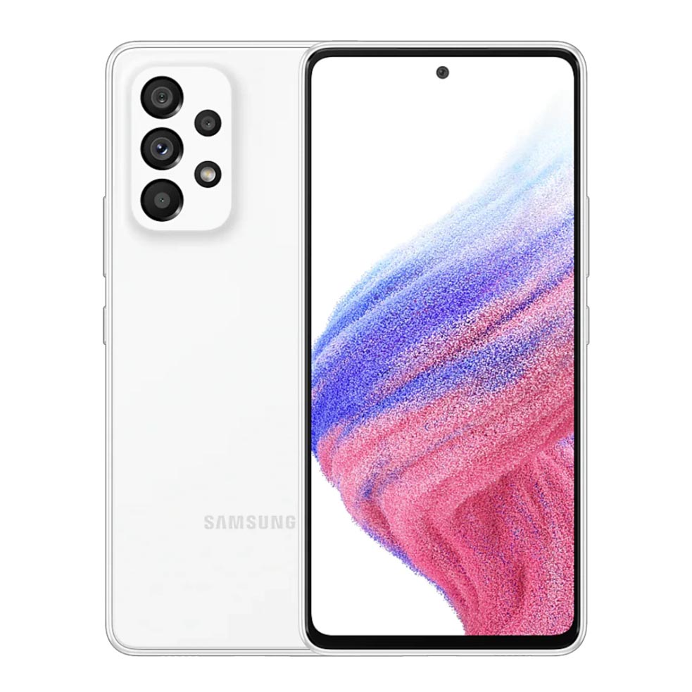 Смартфон Samsung Galaxy A53 5G 8/256, белый смартфон samsung galaxy a53 5g 8 128 персиковый