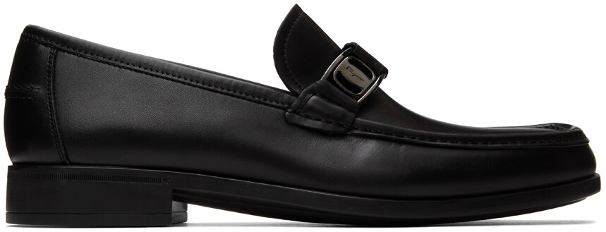 

Черные лоферы Nilo Ferragamo