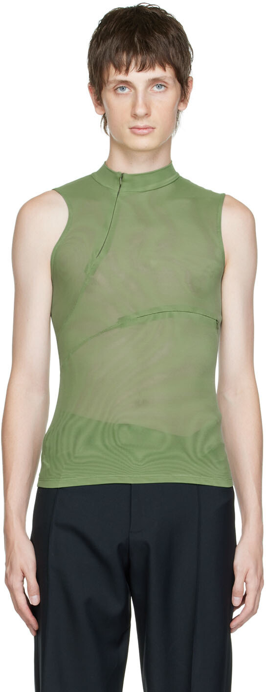 

Зеленая майка Esra Mainline:RUS/Fr.CA/DE