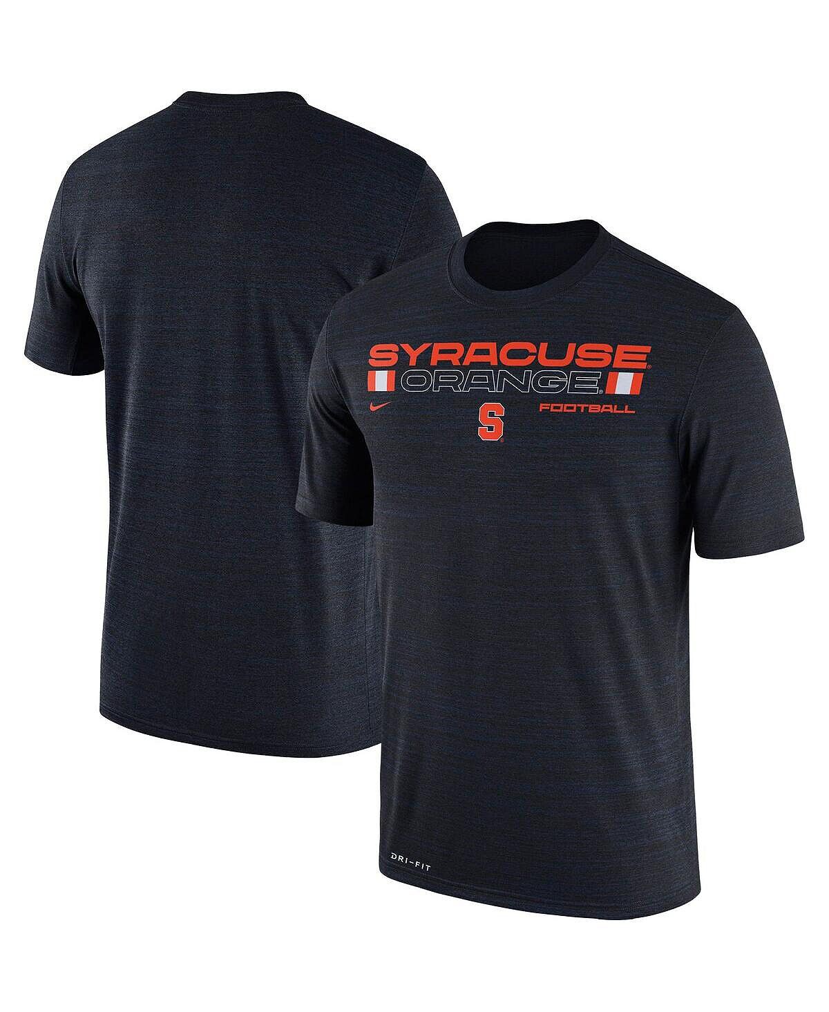 

Мужская темно-синяя футболка syracuse orange velocity legend team performance Nike, синий