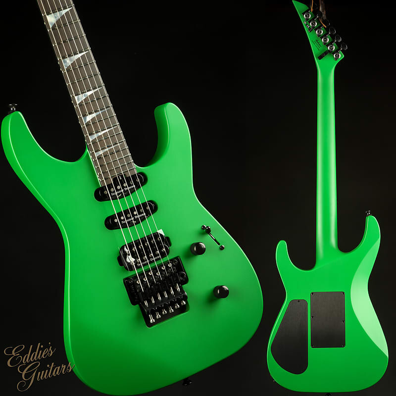 

Jackson American Series Soloist SL3, гриф из черного дерева - Satin Slime Green American Series Soloist SL3, Ebony Fretboard - Satin Slime Green