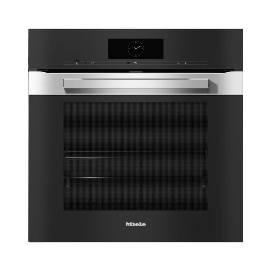 

Духовой шкаф Miele H7860BP CLST, сталь/черный