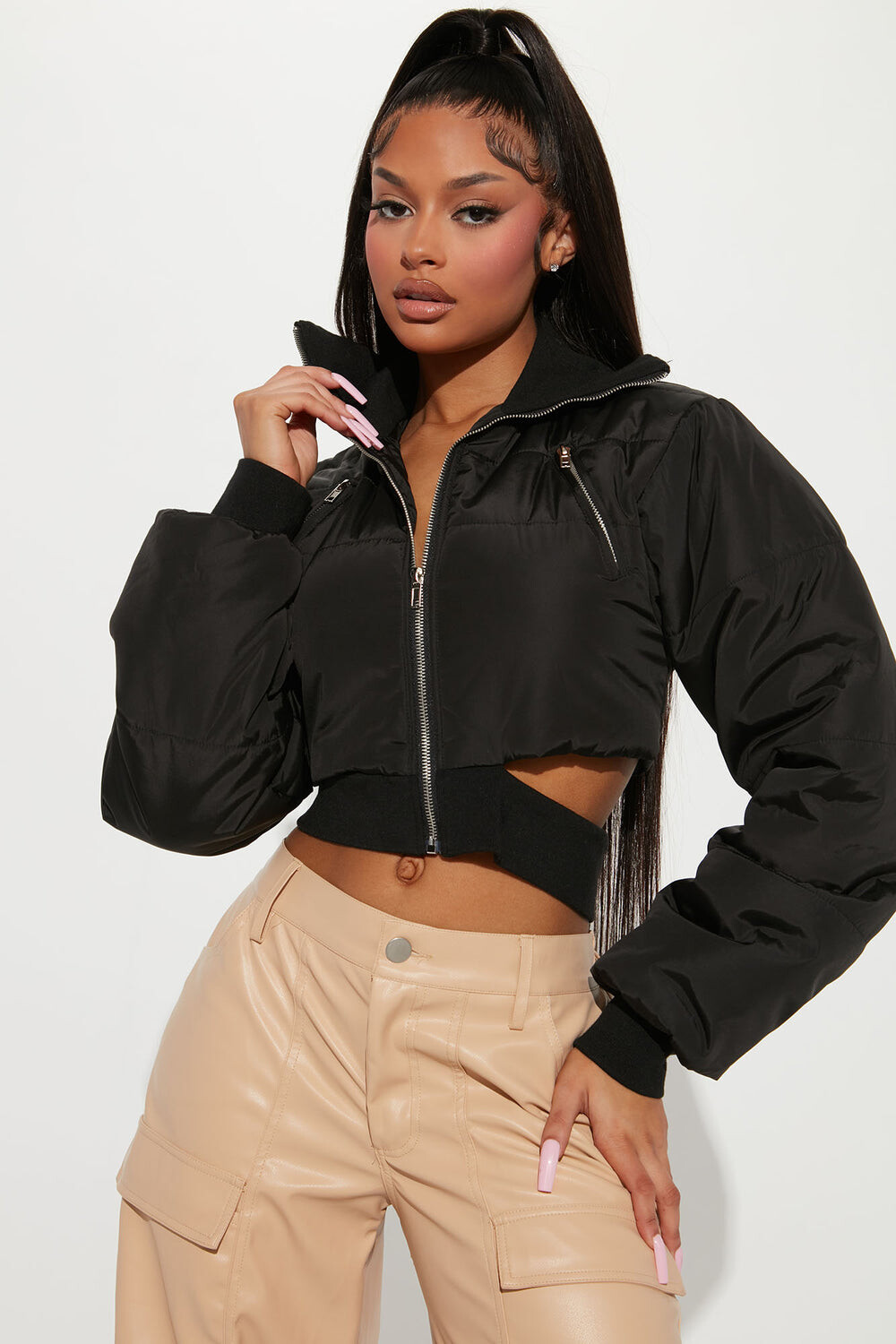 

Куртка Fashion Nova SK3075, черный