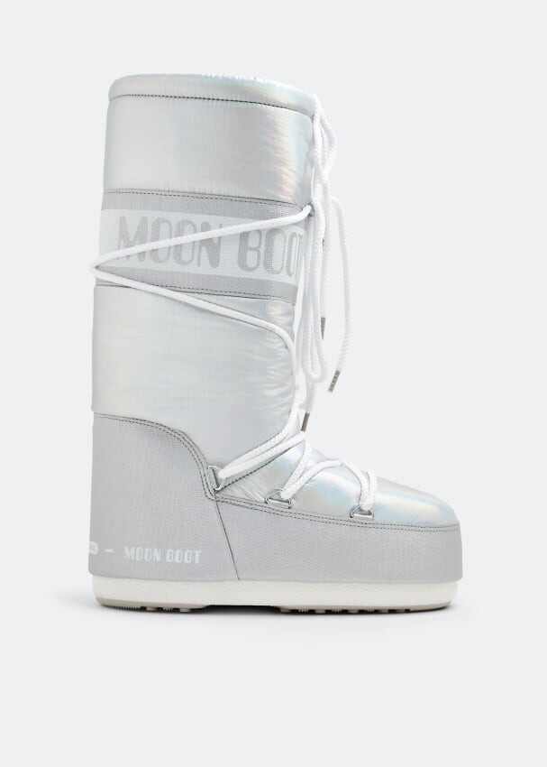 

Ботинки MOON BOOT Icon boots, серебряный