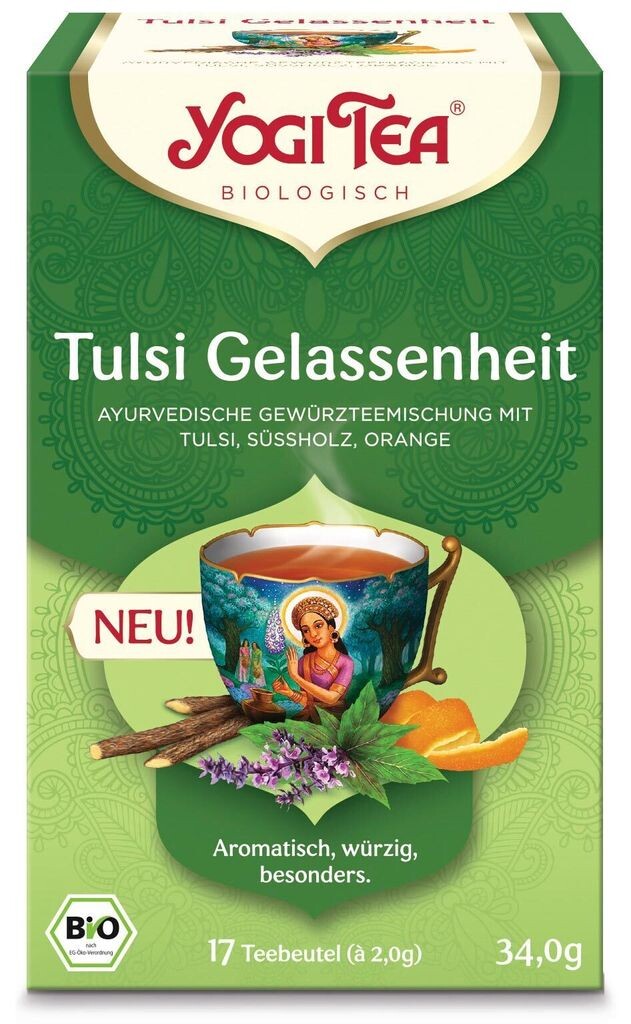 

Чай Yogi Tea Tulsi Serenity Spice Tea 17 шт.