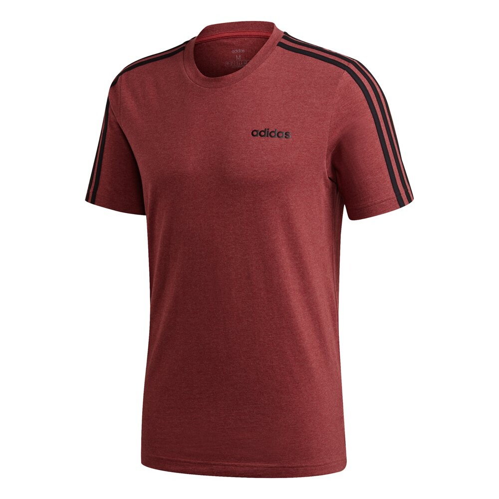 

Футболка adidas Essentials 3 Stripes, красный
