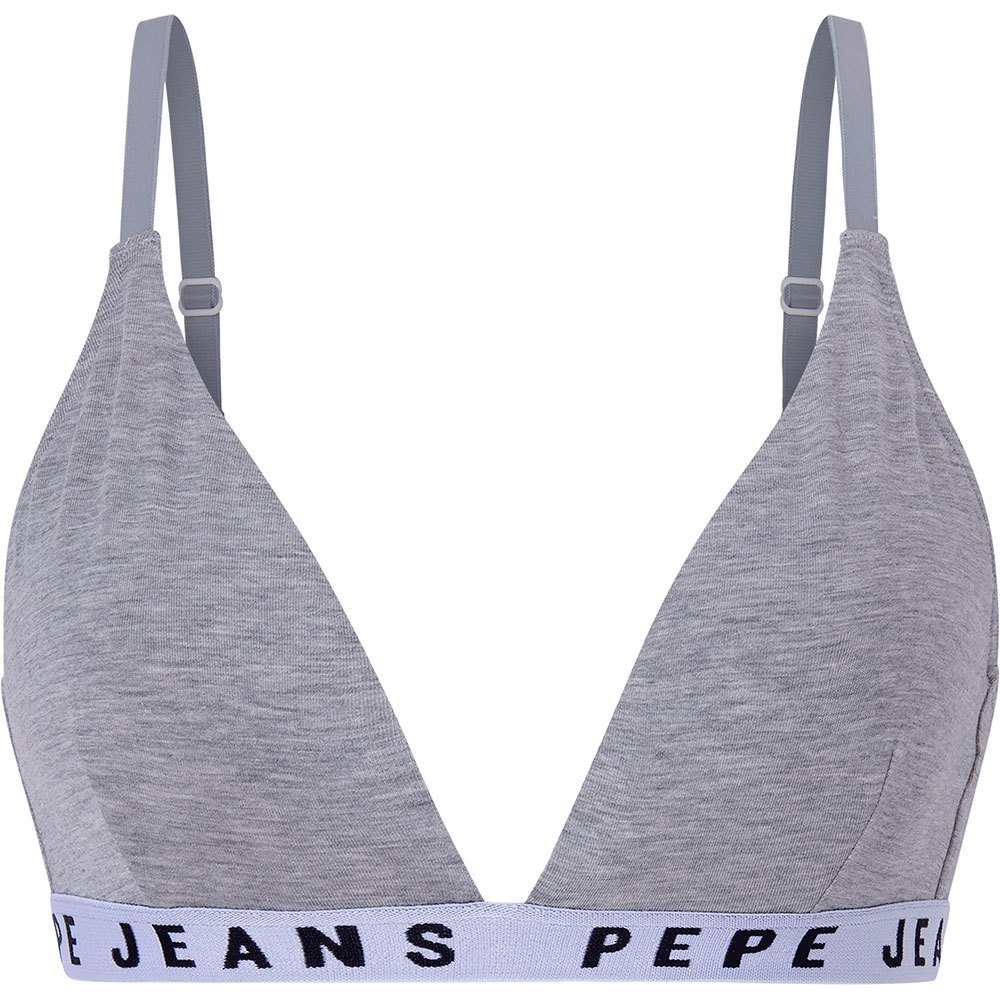 

Бюстгальтер Pepe Jeans Logo B, серый