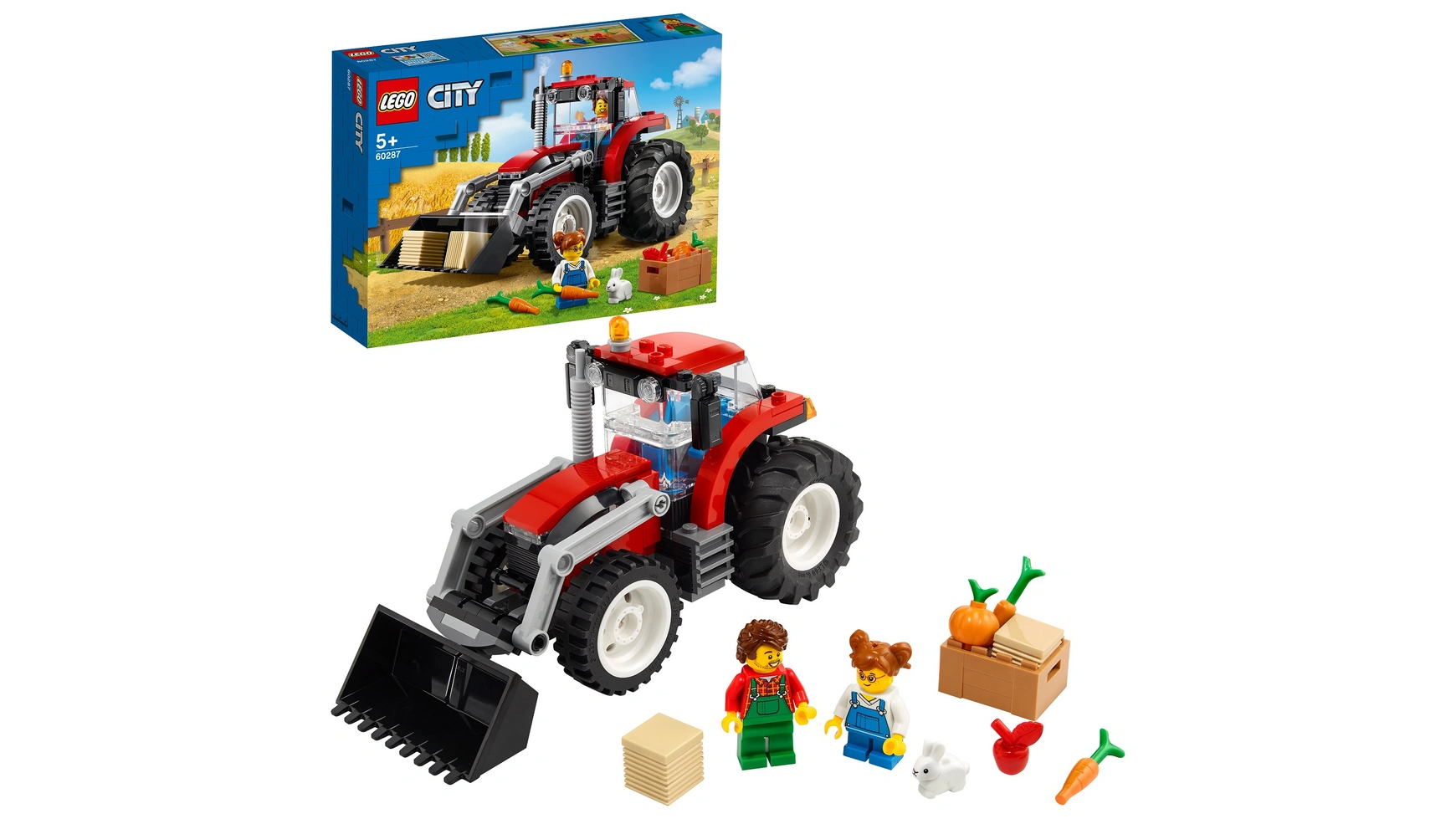 Lego City Трактор конструктор lego city 60287 трактор