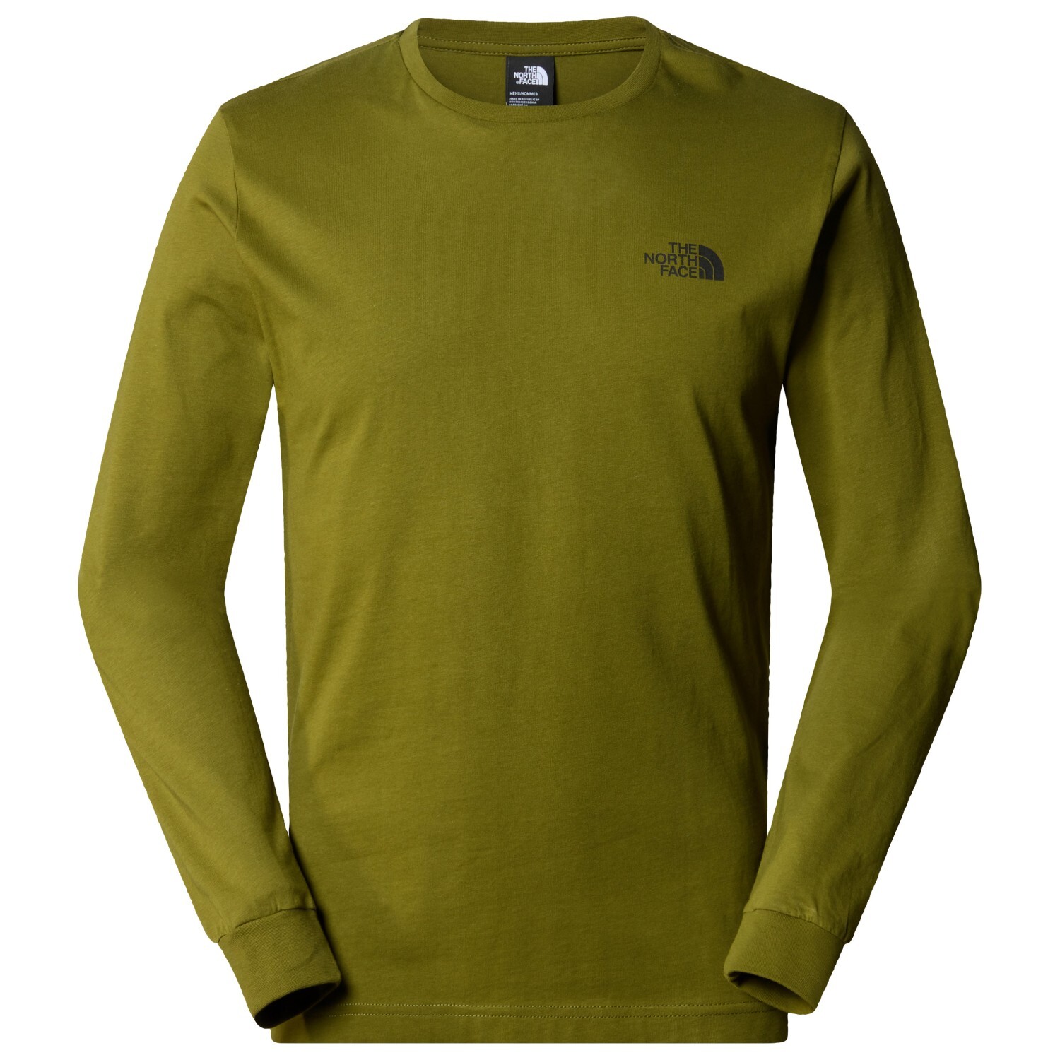 Лонгслив The North Face L/S Easy Tee, цвет Forest Olive футболка для активного отдыха the north face easy tee s s rose dawn us m