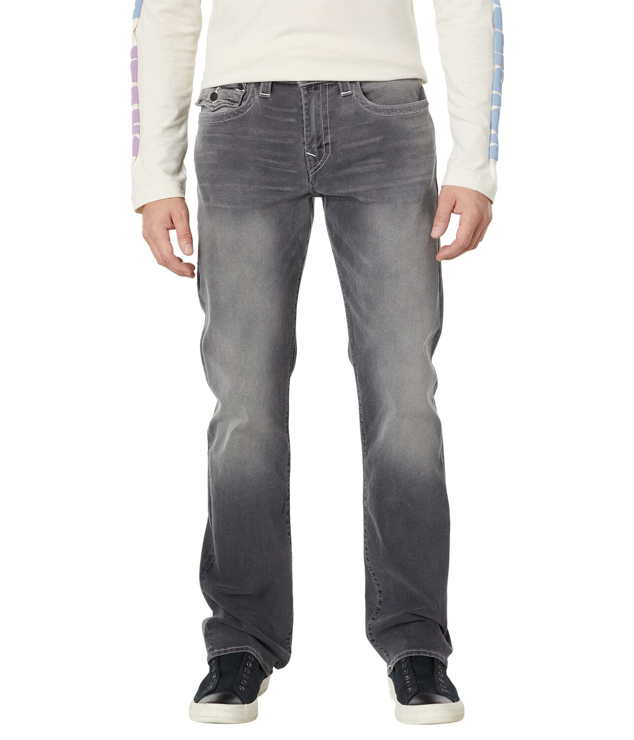 

Джинсы True Religion, Ricky Flap Single Needle in Harmonic
