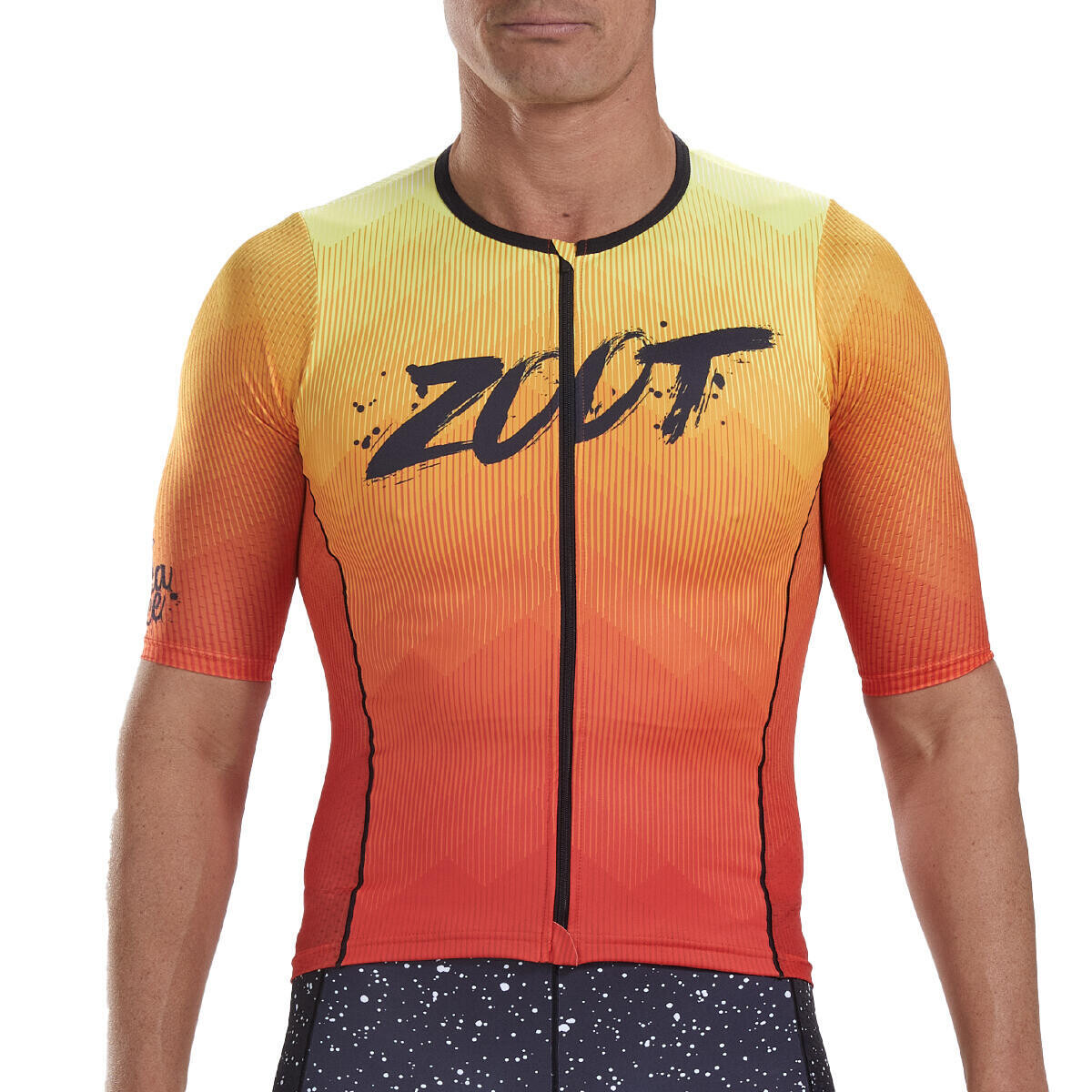 

Джерси с коротким рукавом для мужчин LTD Triathlon Aero Jersey - Kona Ice ZOOT, красочный/желтый
