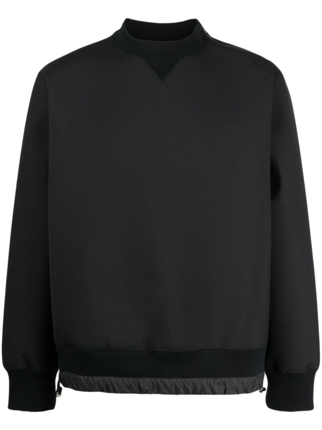 

Толстовка с круглым вырезом sacai, черный