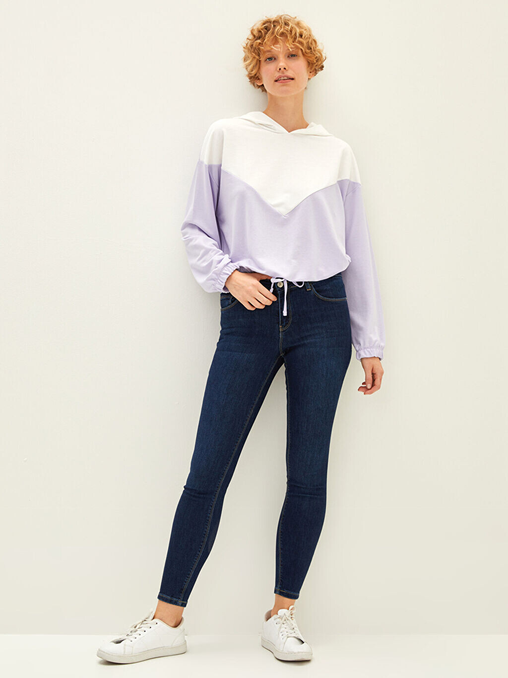 

Женские зауженные джинсы Rodeo с нормальной талией и карманами LCW Jeans