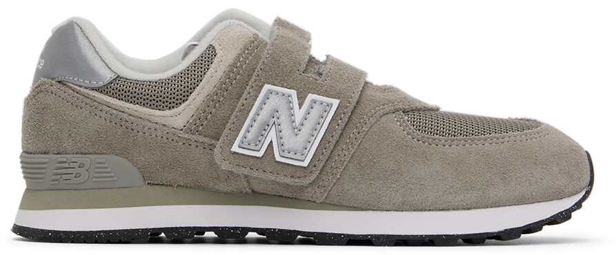

Kids Серые кроссовки 574 Core с крючками и петлями для маленьких детей New Balance