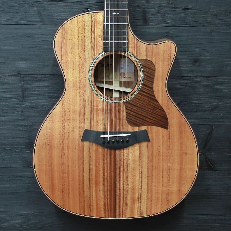 

Гитара Taylor 724ce Koa New for ‘22 / V-Class Bracing, натуральный