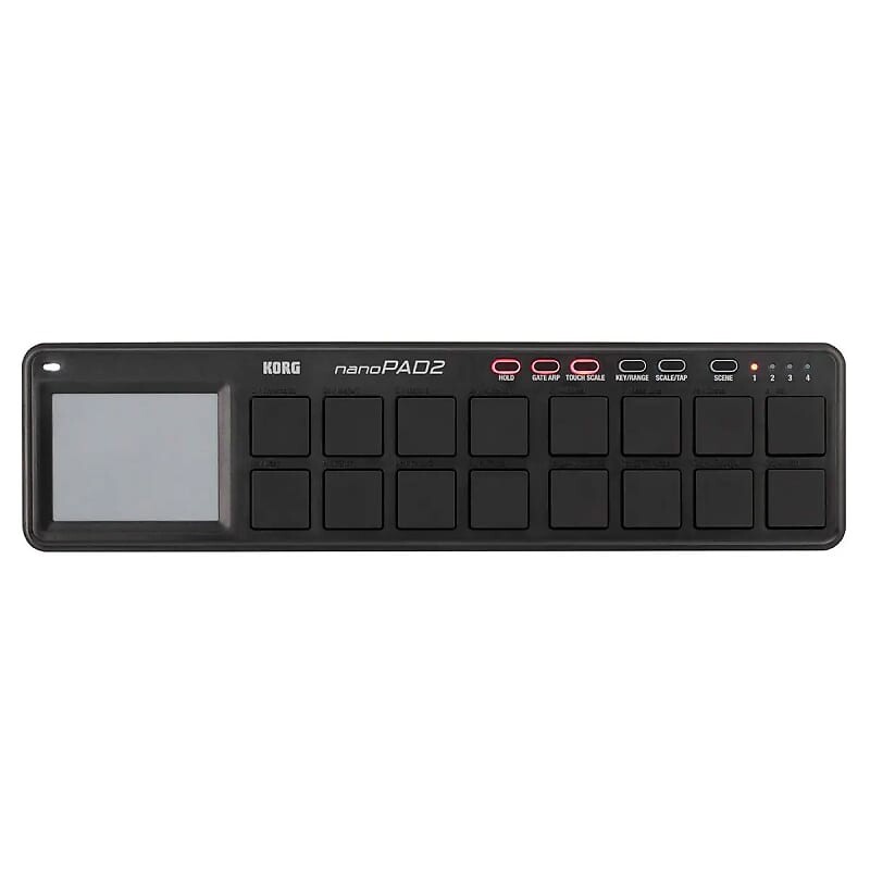 

Пэд/контроллер Korg NanoPad2 Slimline USB/MIDI Drum Pad - черный NanoPad2 Slimline USB/MIDI Drum Pad/Controller - Black