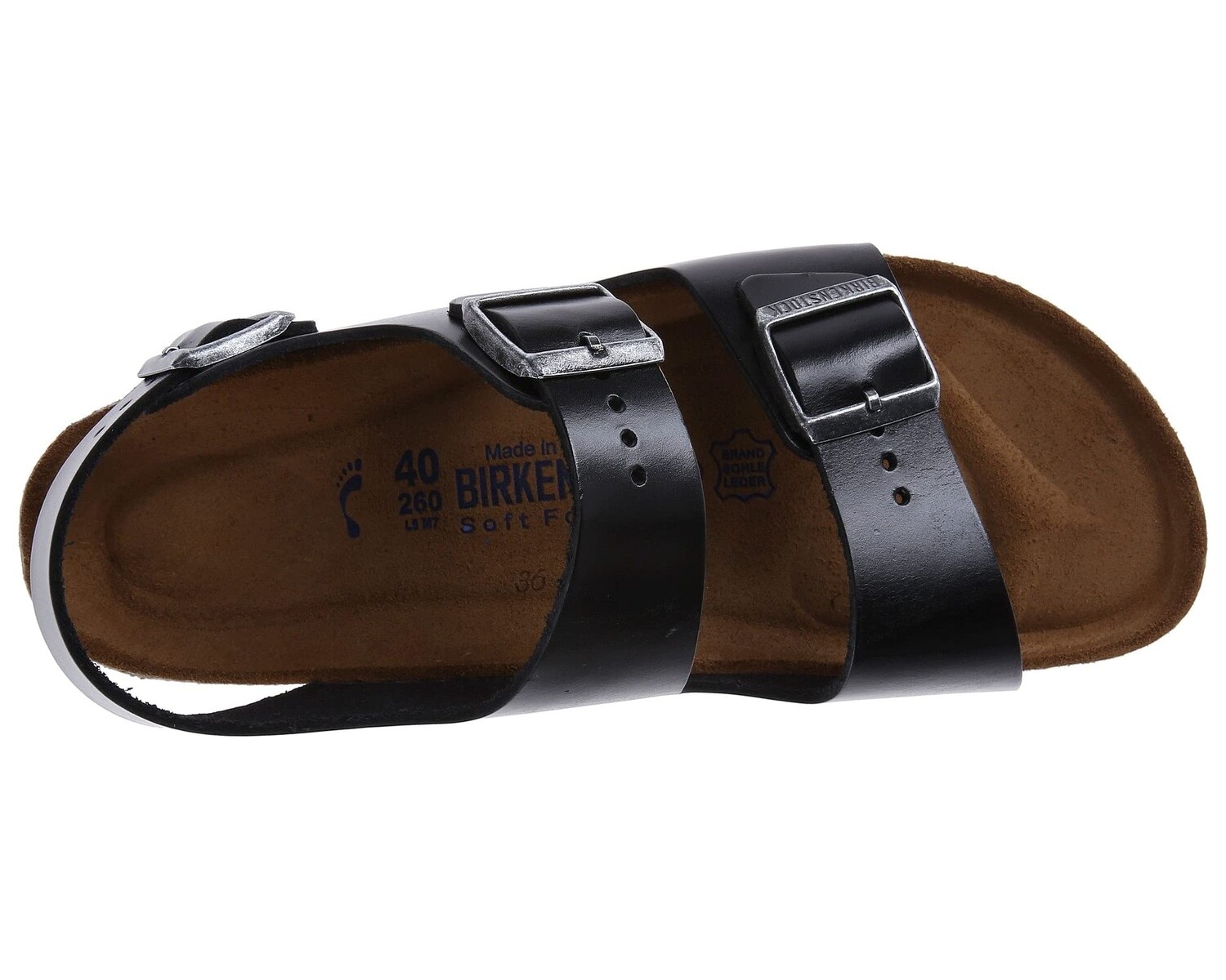 

Сандалии Milano - Leather Soft Footbed (Unisex) Birkenstock, кожа