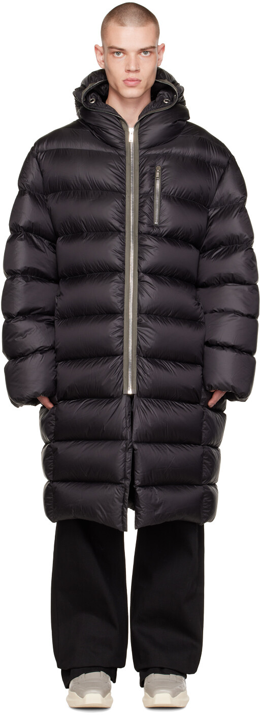 

Черный пуховик Jumbo Gimp Rick Owens