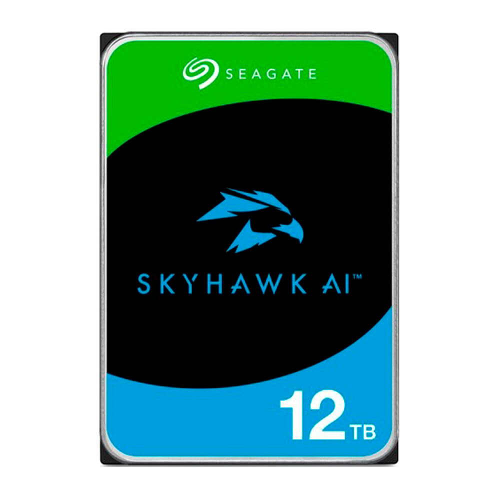 Внутренний жесткий диск Seagate SkyHawkAI, 12 ТБ жесткий диск 1000gb seagate skyhawk 64mb sata 6gbit s st1000vx005 для систем видеонаблюдения