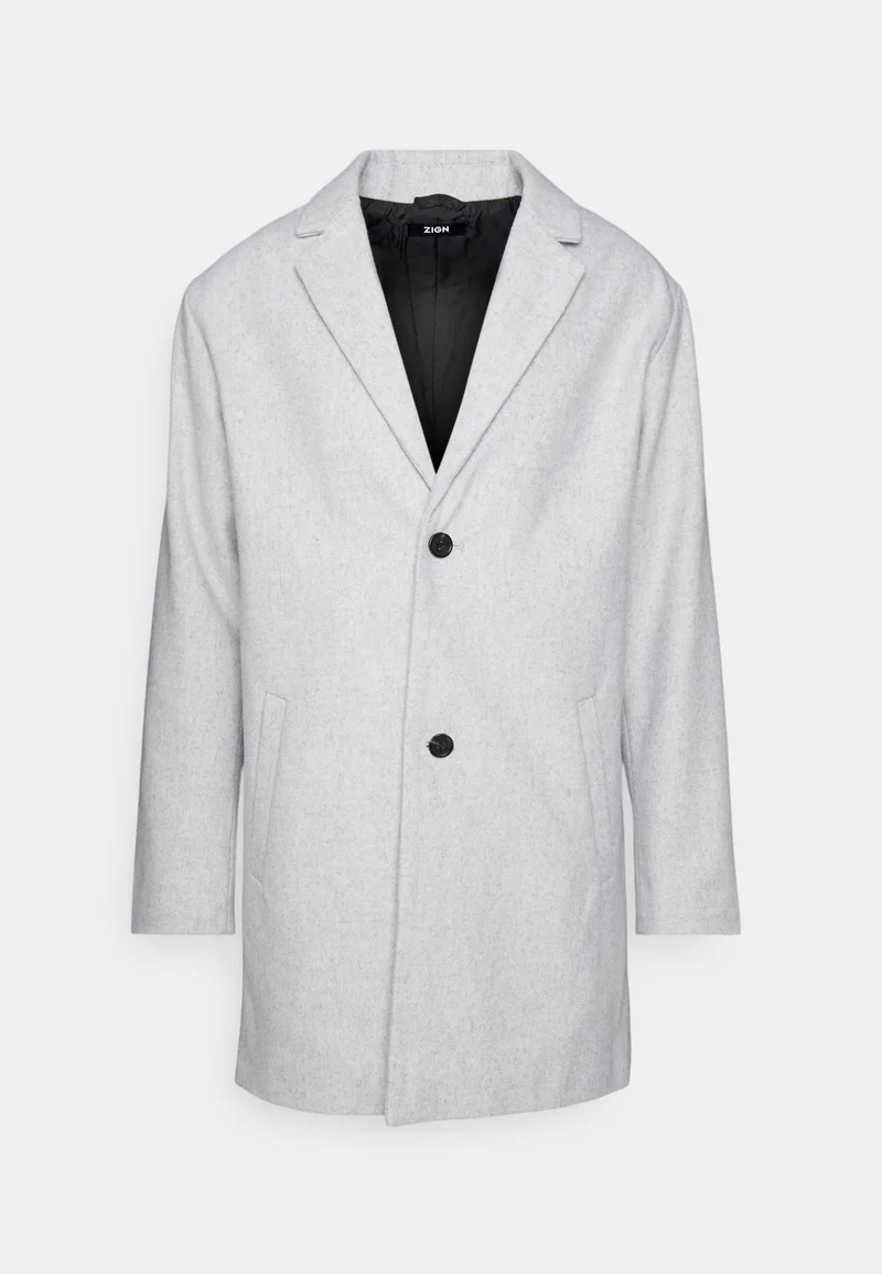 Пальто классическое Zign, серый