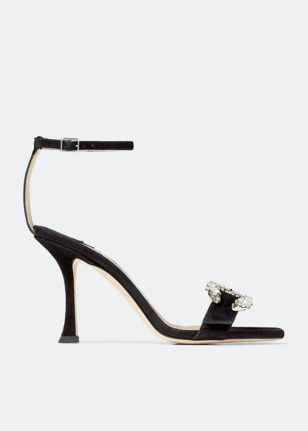 

Сандалии JIMMY CHOO Marsai 90 sandals, черный