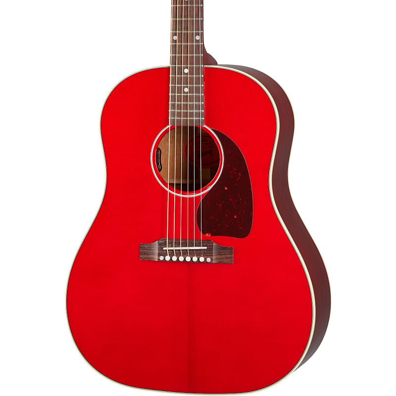 

Акустическая гитара Gibson J-45 Standard в цвете Cherry с футляром MCRS45CH