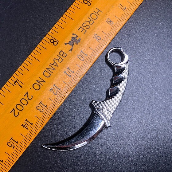 

Аксессуар для фигурок WJST1942 Dagger (Silver) 1:6 Scale, 6 см