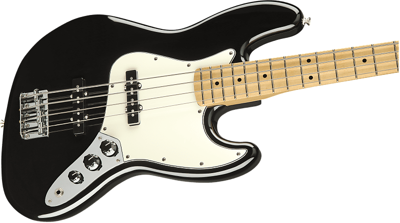 цена Fender Player Jazz Electric Bass Guitar, кленовый гриф, черный 0149902506