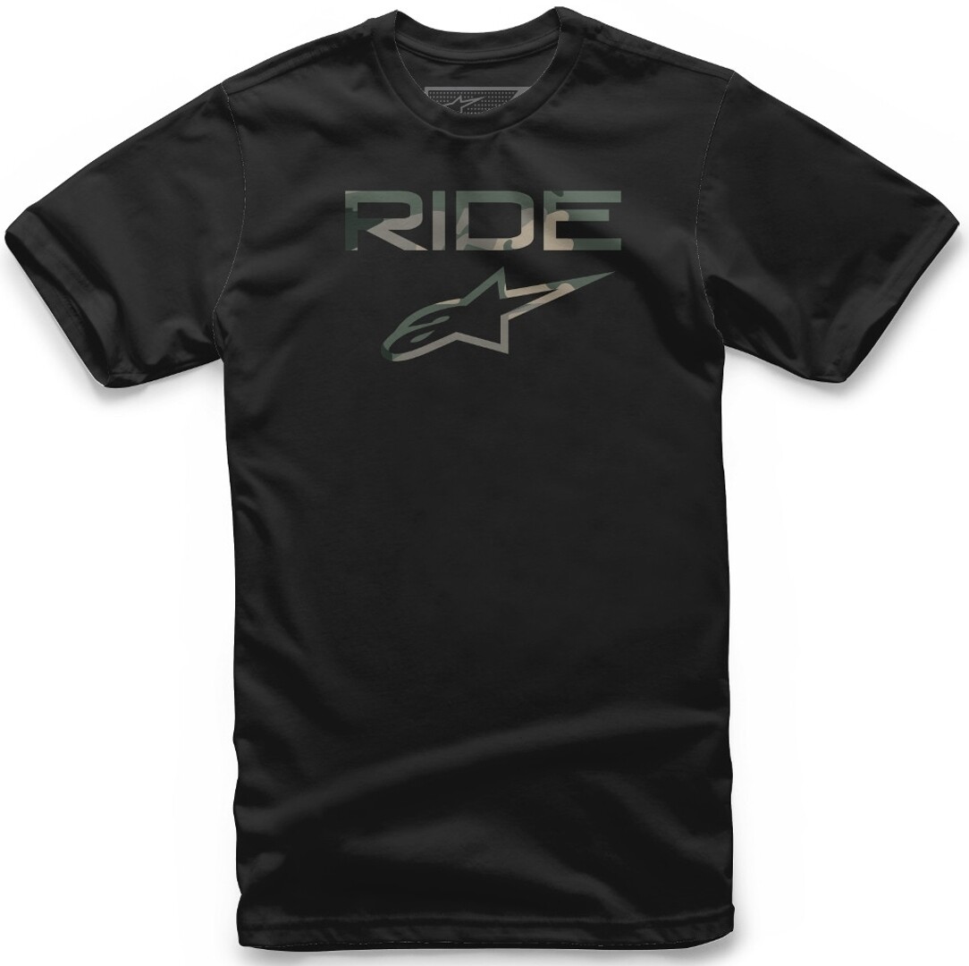 цена Футболка Alpinestars Ride 2.0 Camo, черный