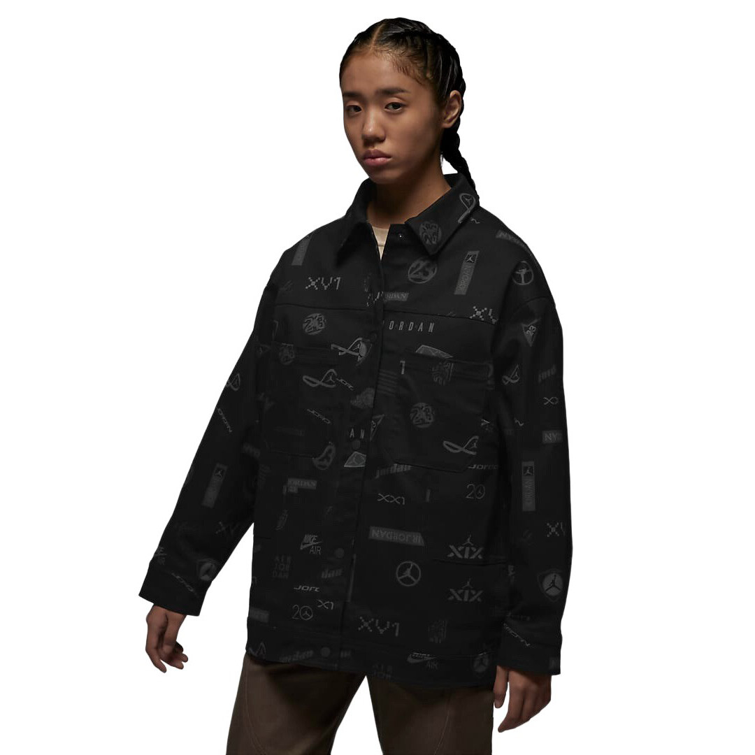 

Куртка-рубашка Nike Jordan Women's Style, черный