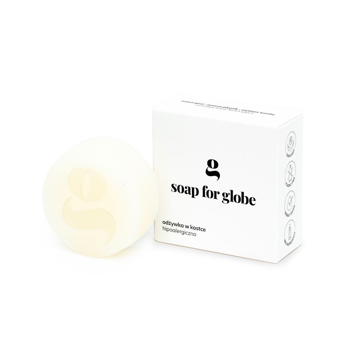 цена Soap for Globe Hypoallergenic бальзам-ополаскиватель успокаивающий для чувствительной кожи головы, 50 г