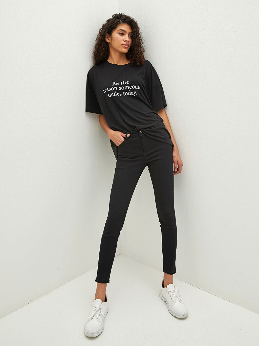

Женские джинсы Rodeo скинни с нормальной талией и эффектом пуш-ап LCW Jeans