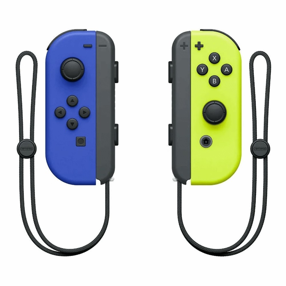 Геймпад Nintendo Switch Joy-Con Duo, синий/желтый геймпад joy con nintendo switch неоновый синий неоновый желтый