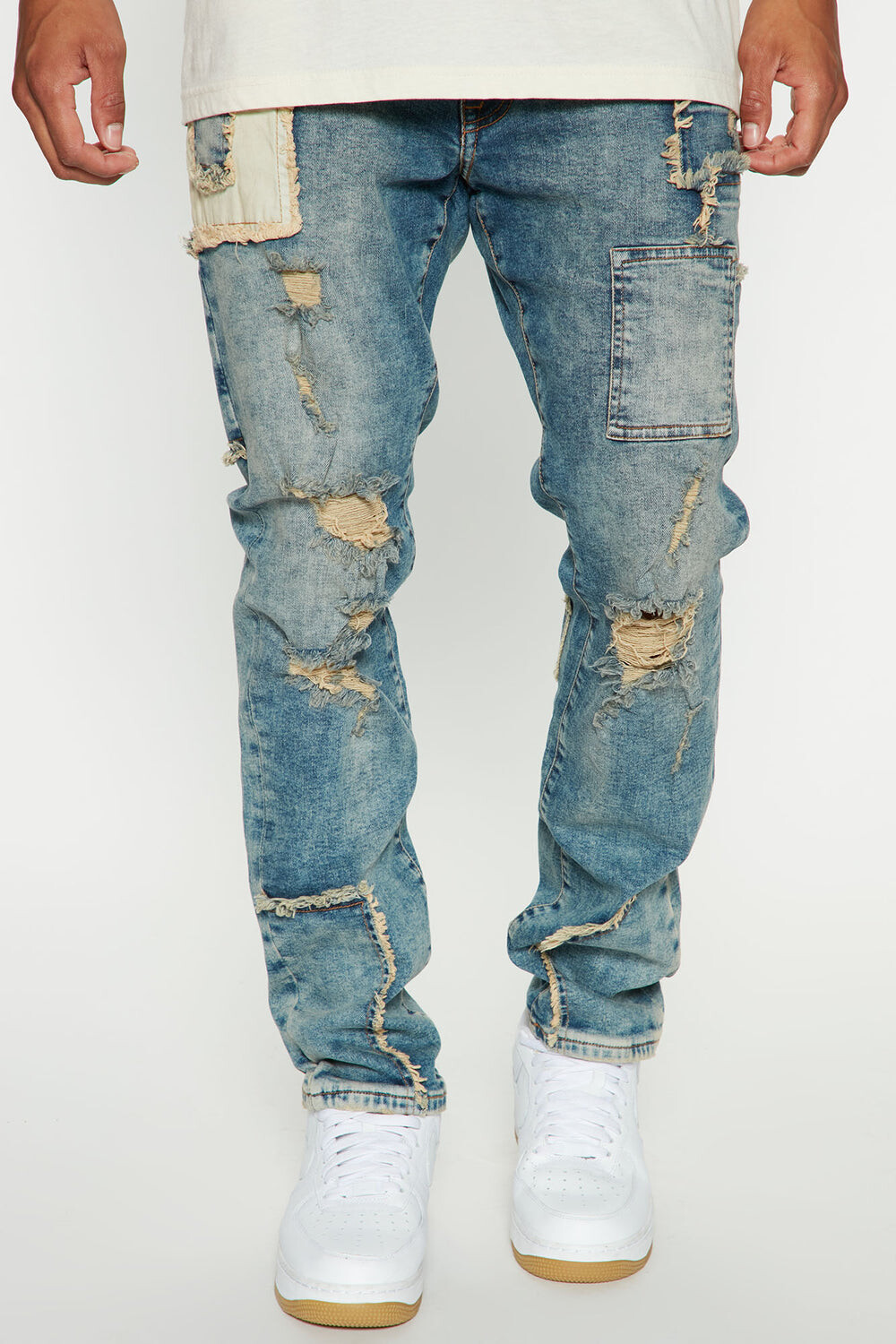 

Джинсы Fashion Nova FNMH1134, синий