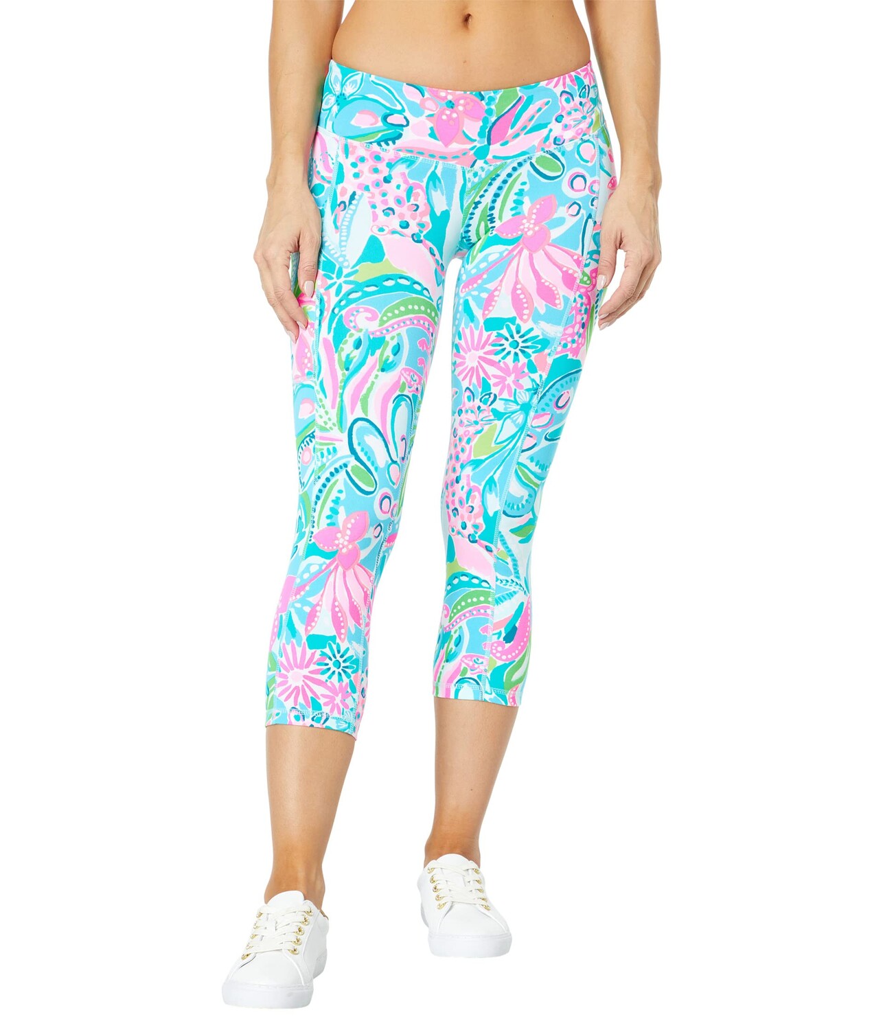 

Леггинсы Lilly Pulitzer, UPF 50+ Weekender Crop Leggings