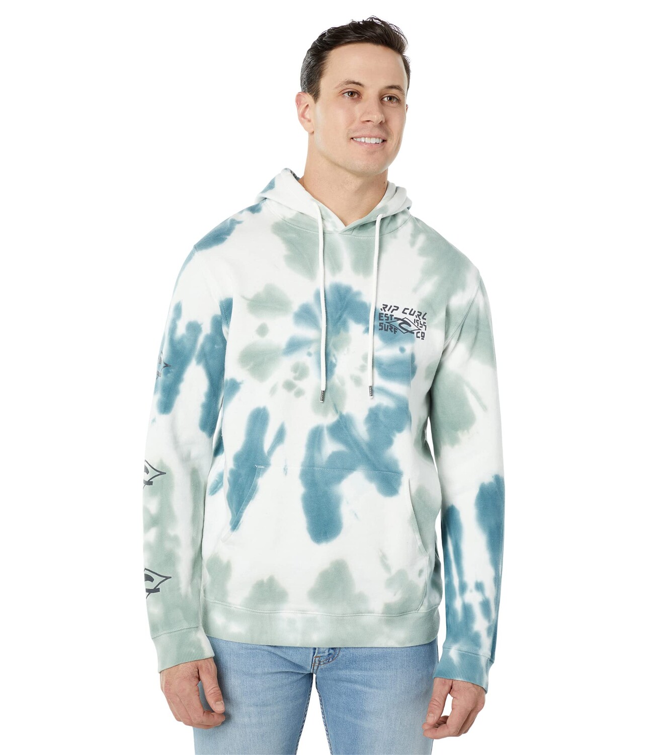 

Толстовка Rip Curl, Cosmic Dye Pullover Hoodie, Серый